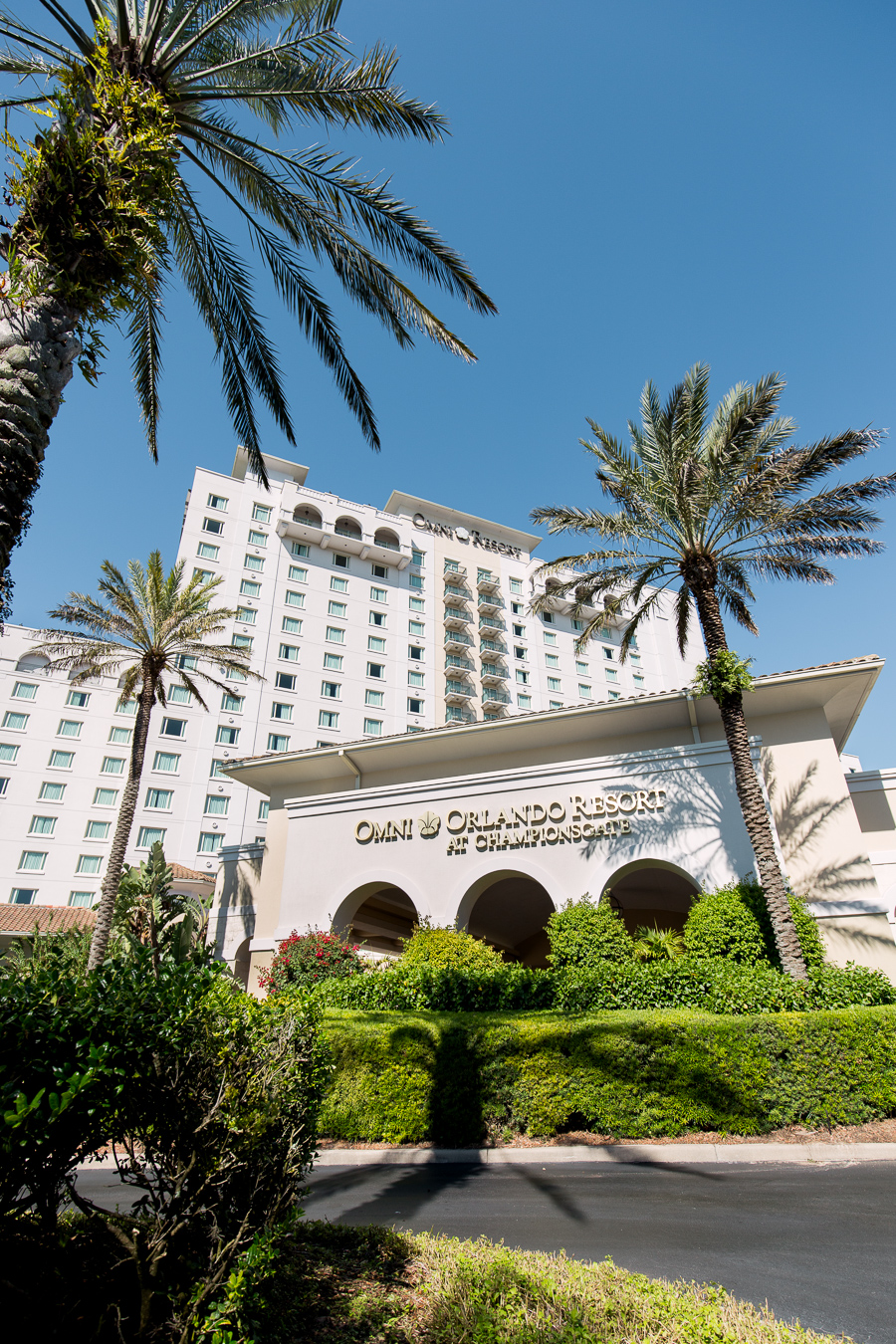 front view of Omni Resort Orlando wedding venue in Florida